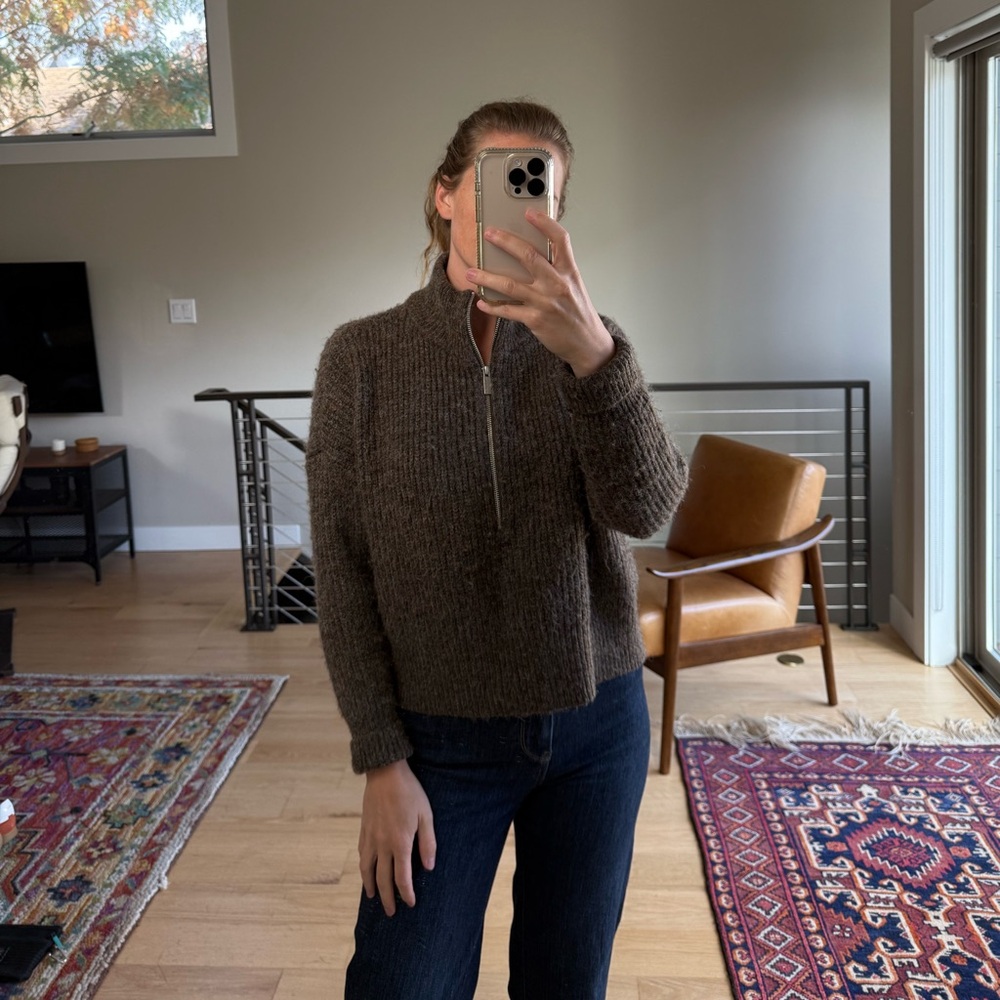 Calvin Klein half zip sweater